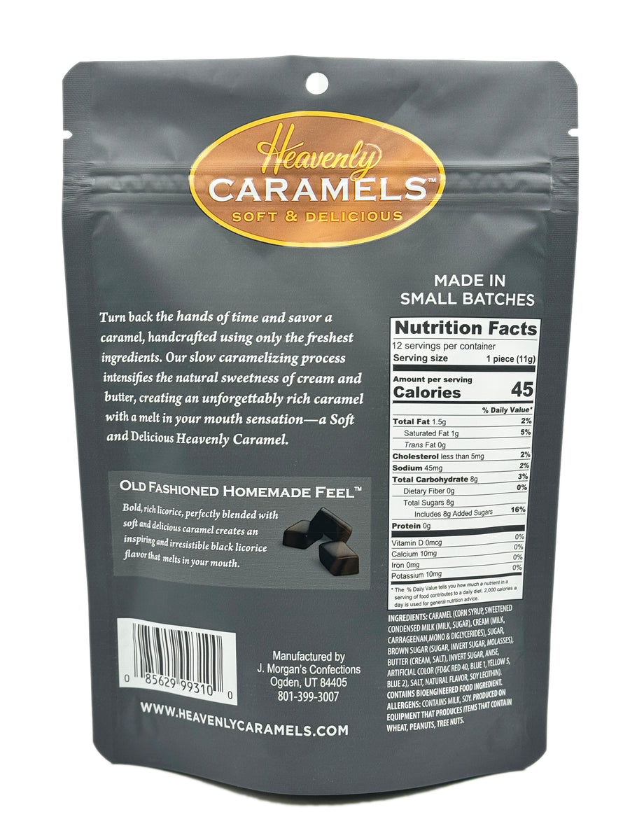 Old English Licorice Caramel – Heavenly Caramels